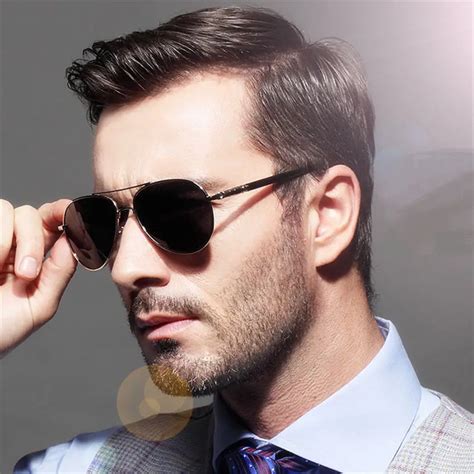 black designer sunglasses men's
